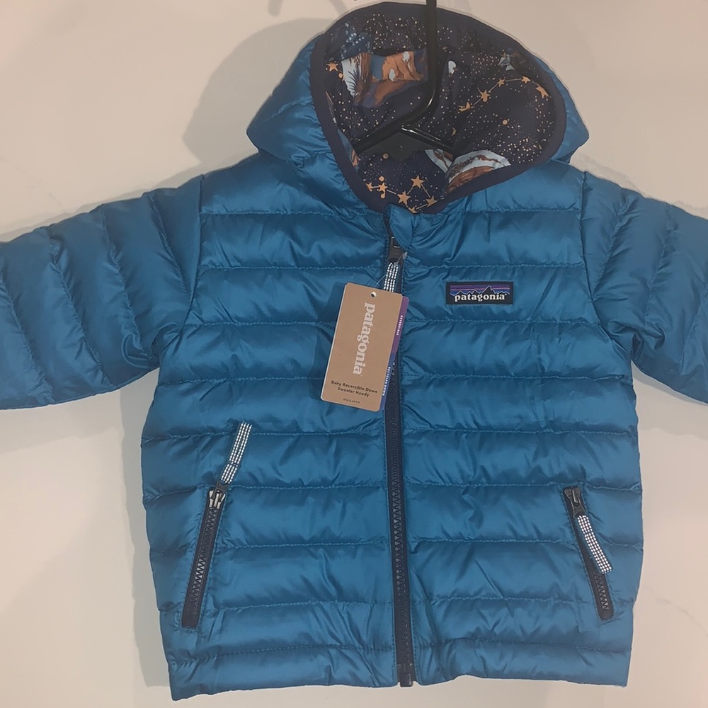 Baby Patagonia lightweight reversible jacket
